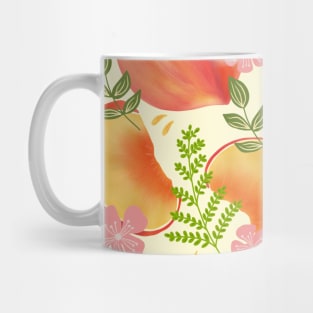 Peaches & Flowers Mug